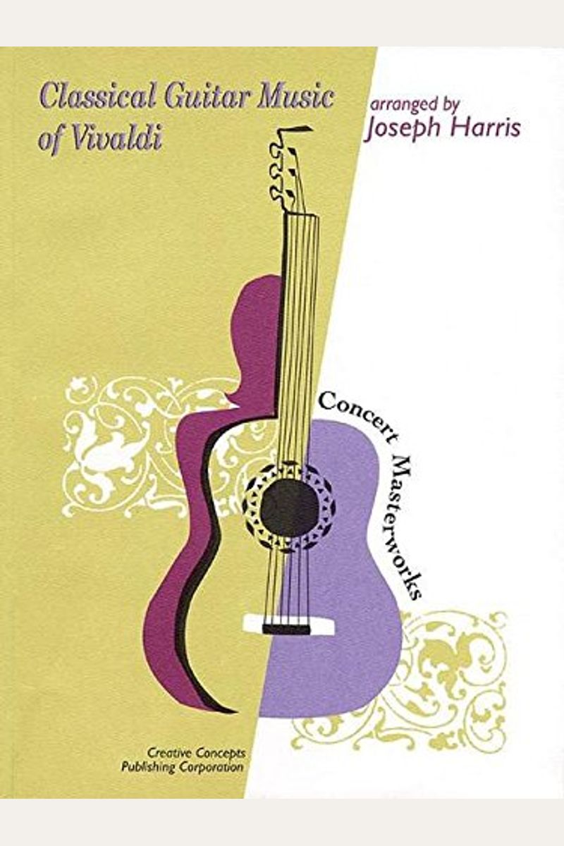Buy Classical Guitar Music Of Vivaldi Book By Antonio Vivaldi