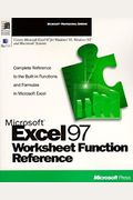 Microsoft Excel Worksheet Function Reference (Microsoft professional editions)