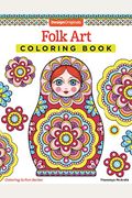 Folk Art Coloring Book