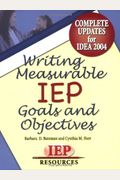 Writing Measurable Iep Goals And Objectives
