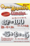 Pre-Algebra Practice Book, Grades 6 - 12