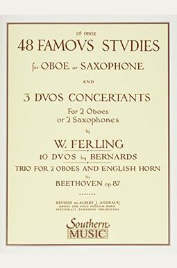 48 Famous Studies, (1st And 3rd Part): Oboe 48 Famous Studies, (1st And 3rd Part): Oboe