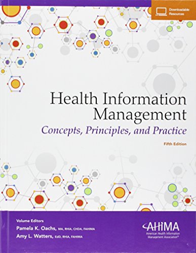 Buy Health Information Management: Concepts, Principles, And Practice ...