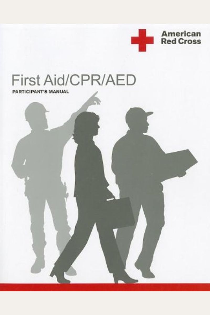 Buy American Red Cross First Aid/Cpr/Aed Participant's Manual Book By