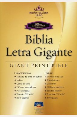 Giant Print Bible-Rvr 1960-50th Anniversary Giant Print Bible-Rvr 1960-50th Anniversary