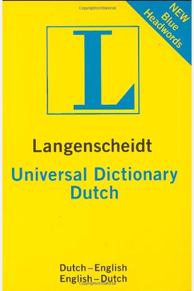 Universal Dictionary Dutch (Langenscheidt Universal)