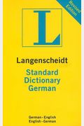 Langenscheidt Standard Dictionary German: German-English/English-German (Langenscheidt Standard Dictionaries) (German Edition)