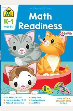 Workbooks-Math Readiness Grades K-1 Workbooks-Math Readiness Grades K-1