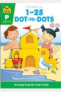 School Zone Numbers 1-25 Dot-To-Dots Workbook