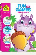 School Zone Fun And Games Preschool Activity Workbook