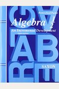 Saxon Algebra 1/2 Answer Key & Tests Third Edition