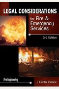 Legal Considerations For Fire And Emergency Services
