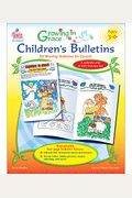 Growing in Grace Children's Bulletins, Ages 3 - 6: 52 Worship Bulletins for Church