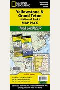 Yellowstone And Grand Teton National Parks [Map Pack Bundle]