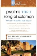 Quicknotes Simplified Bible Commentary Vol. 5: Psalms Thru Song Of Solomon (Quicknotes Commentaries)