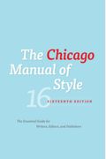 The Chicago Manual Of Style, 17th Edition