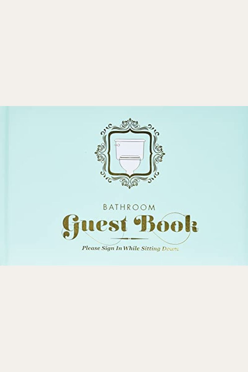 Knock Knock Bathroom Guest Book (50012)