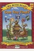 We Both Read-Can You Find? (An Abc Book) (Pb) - Nonfiction