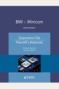 BMI V. Minicom Deposition File, Plaintiff's Materials: Deposition File, Plaintiff's Materials