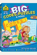 School Zone Big Codes, Puzzles & More Workbook