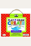 Green Start Play, Draw, Create Dinosaurs: Reuseable Drawing & Magnet Kit