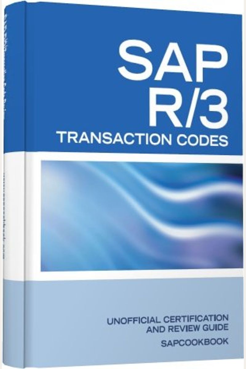 Buy SAP R/3 Transaction Codes SAP R3 Fico, HR, MM, SD, Basis