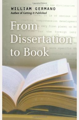 from dissertation to book germano