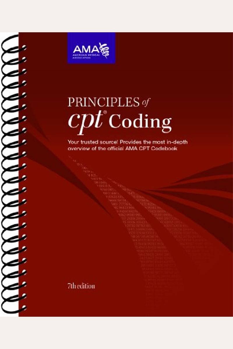 Buy Principles Of Cpt Coding Book By American M Association Buy Principles Of Cpt Coding Book By American M Association