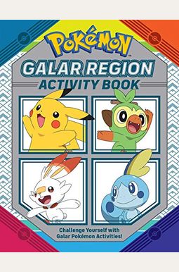 PokéMon Official Galar Region Activity Book