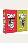 Walt Disney's Mickey Mouse Gift Box Set: Race To Death Valley And Trapped On Treasure Island: Vols. 1 & 2