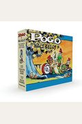 Pogo The Complete Syndicated Comic Strips Box Set: Volume 1 & 2: Through The Wild Blue Wonder And Bona Fide Balderdash