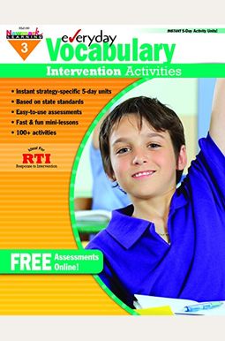 Everyday Vocabulary Intervention Activities for Grade 3 Teacher Resource Everyday Vocabulary Intervention Activities for Grade 3 Teacher Resource