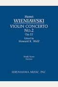 Violin Concerto No.2, Op.22: Study score