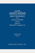 Bacchanale, Op.47: Study Score