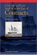 Concepts and Case Analysis in the Law of Contracts, 7th
