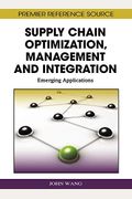 Supply Chain Optimization, Management and Integration: Emerging Applications
