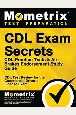 Buy Cdl Exam Secrets - Cdl Practice Tests & Air Brakes Endorsement ...