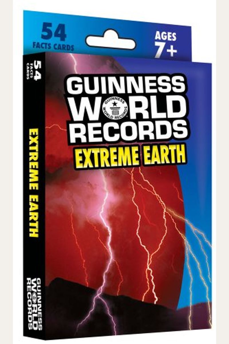 Guinness World Records Extreme Earth Learning Cards