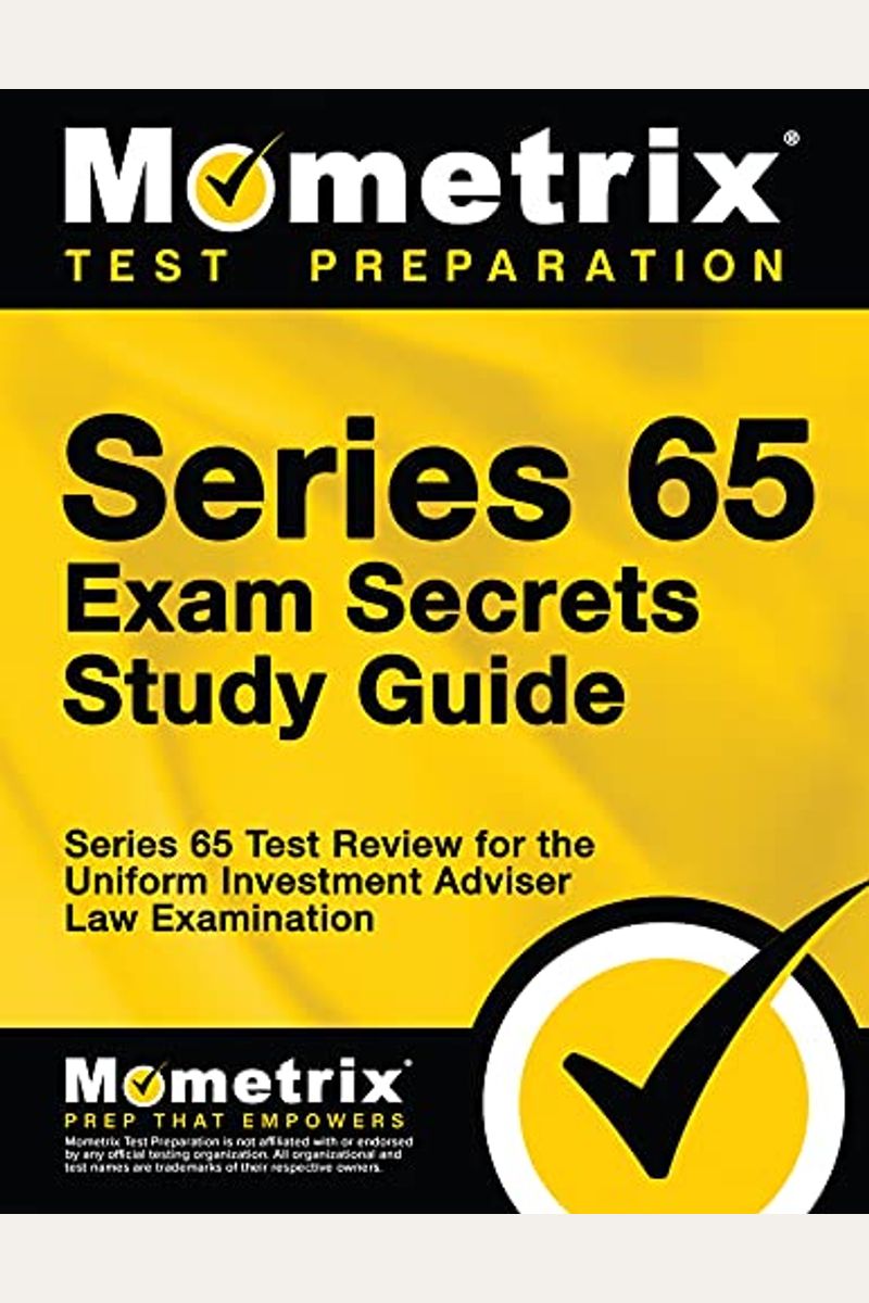 Buy Series 65 Exam Secrets Study Guide Series 65 Test Review For The