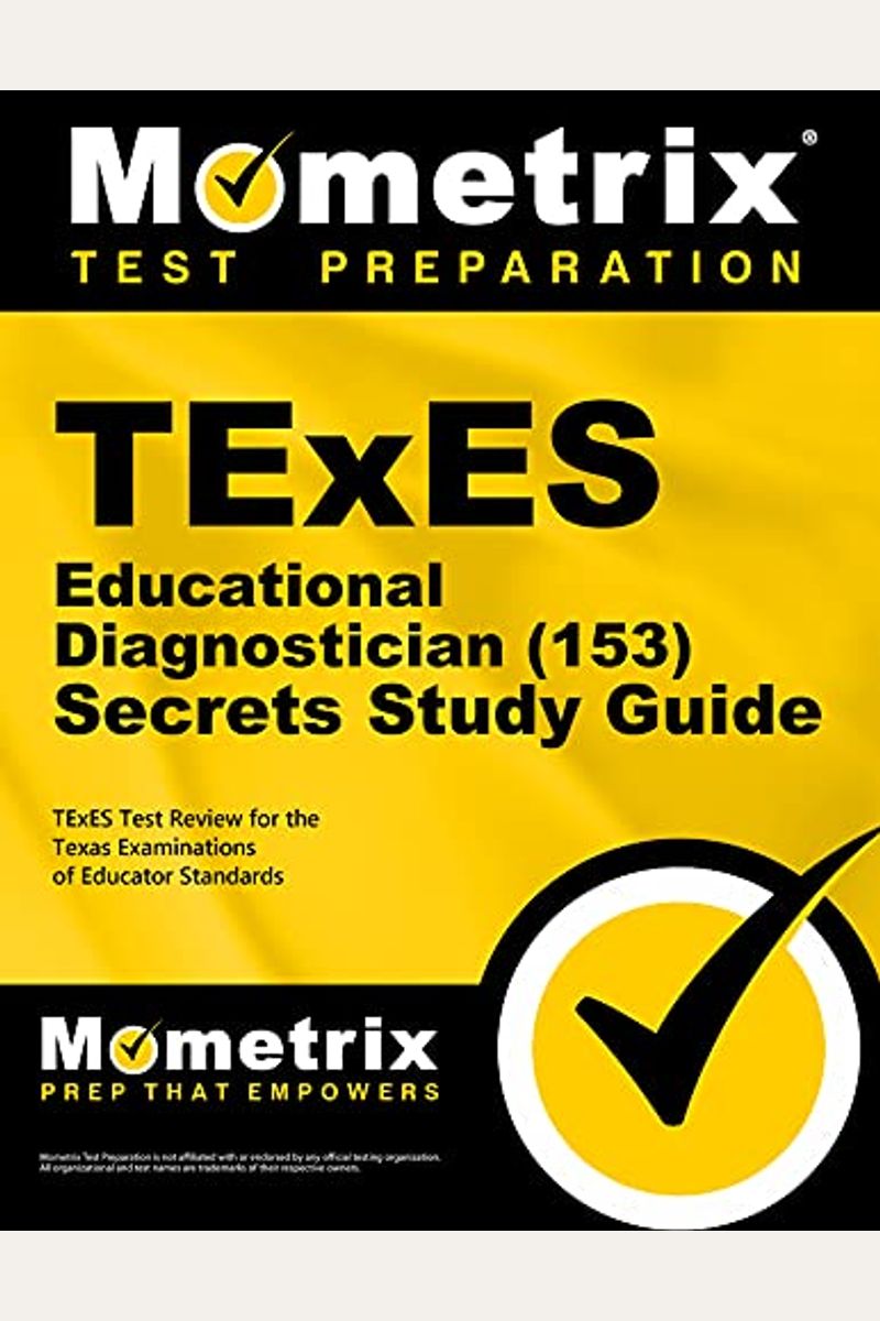 Buy Texes Educational Diagnostician (153) Secrets Study Guide Texes