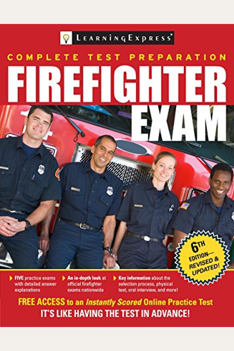 Buy Firefighter Exam Book By Learningexpress