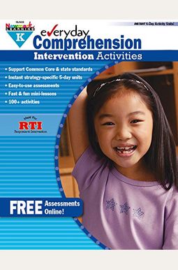 Everyday Comprehension Intervention Activities Grade K Book Teacher Resource Everyday Comprehension Intervention Activities Grade K Book Teacher Resource