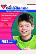 Everyday Comprehension Intervention Activities Grade 4 Book Teacher Resource