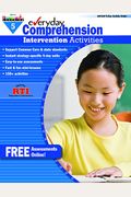 Everyday Comprehension Intervention Activities Grade 5 Book Teacher Resource