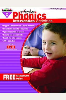 Everyday Phonics Intervention Activities Grade 2 Book Teacher Resource