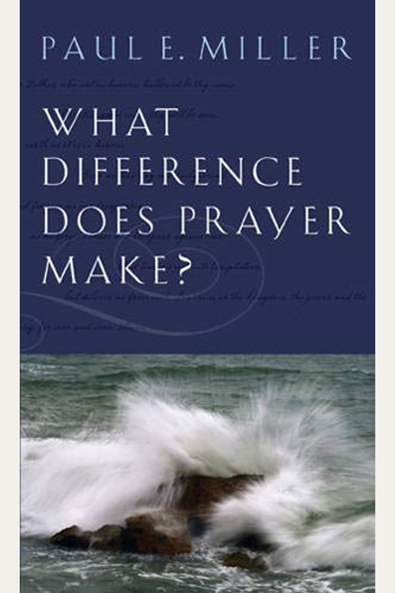 What Difference Does Prayer Make?