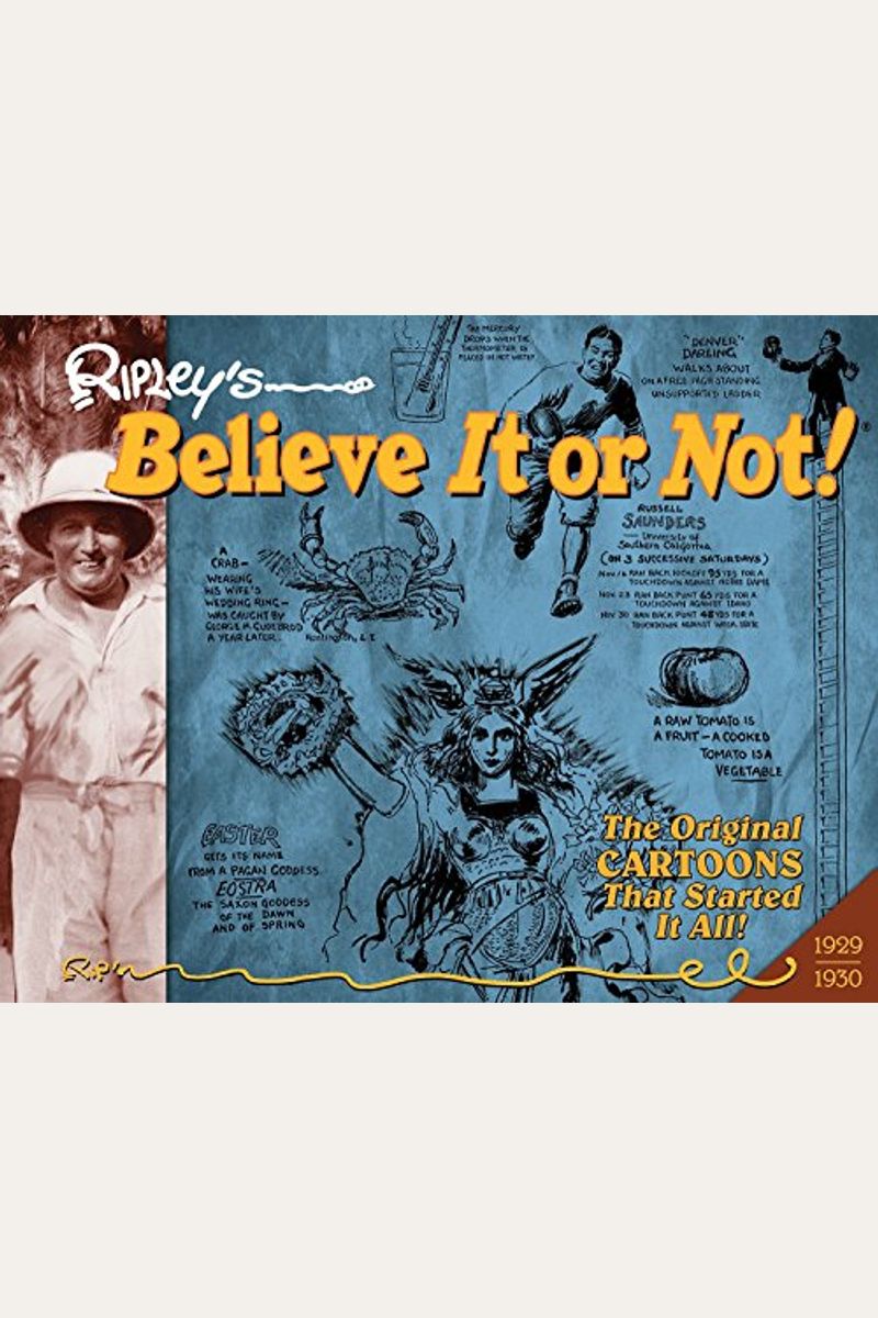 Buy Ripley's Believe It Or Not!: Daily Cartoons 1929-1930 Book By: Robert Ripley