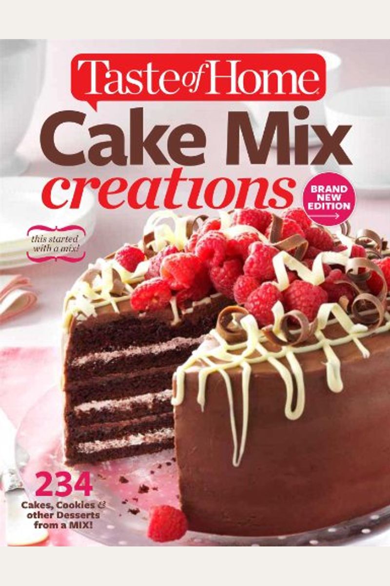 Buy Cake Mix Creations Book By Editors O Home