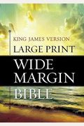 Large Print Wide Margin Bible-Kjv