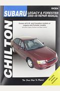 Chilton Total Car Care Subaru Legacy 2000-2009 & Forester 2000-2008 Repair Manual